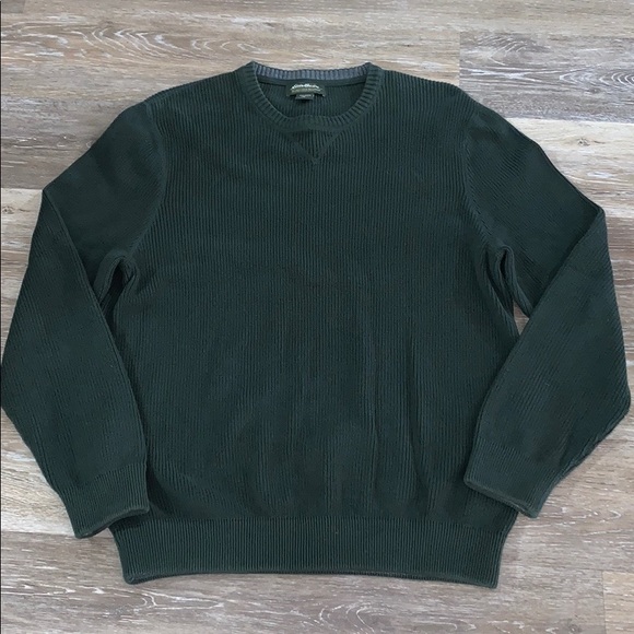 Eddie Bauer-Solid Crewneck Sweater NWOT - Picture 2 of 5